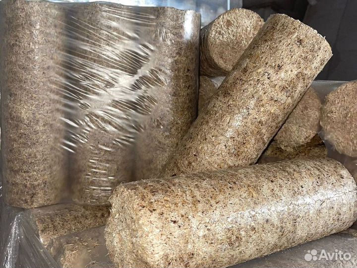 Топливные древесные брикеты. Евродрова