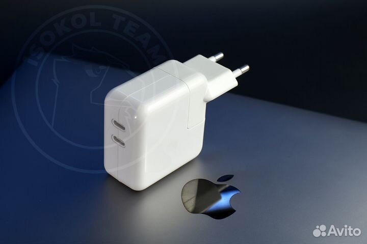 Адаптер Apple Dual USB-C Port 35W