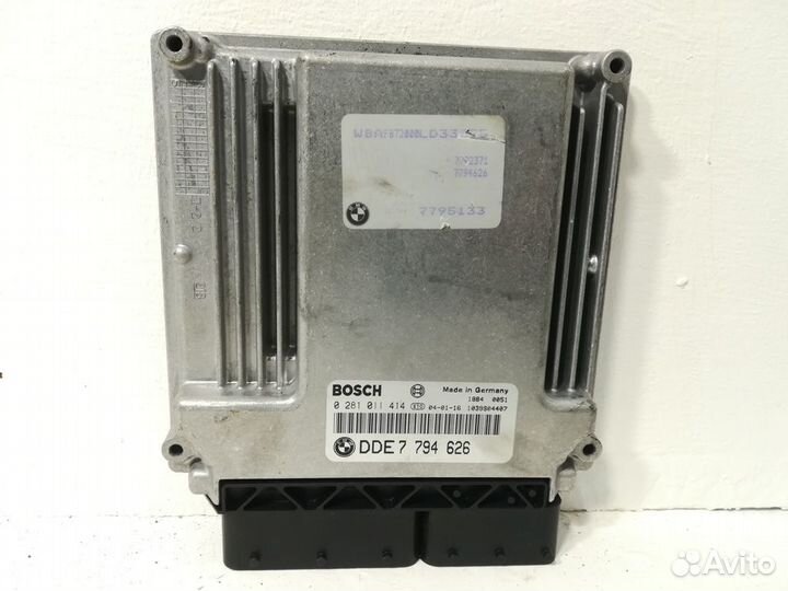 Блок управления двс M57 BMW X5E53