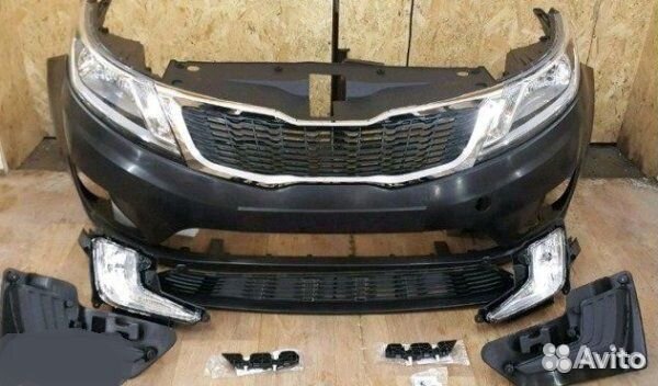 Kia Rio 2011 ноускат в любой цвет кузова