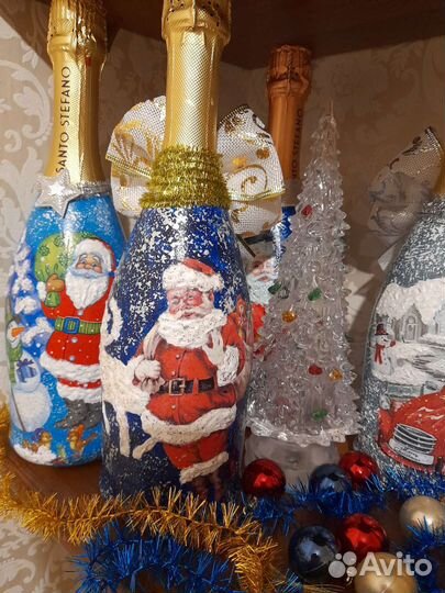 Новогодний декупаж