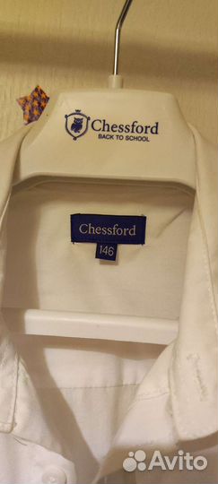 Рубашка белая 146 для мальчика