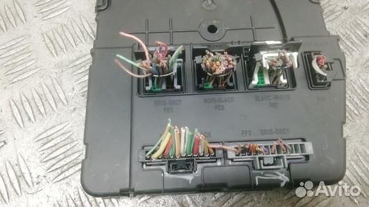 Блок комфорта renault scenic 2 (SEA25M301)