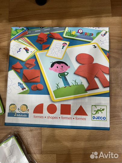 Djeco Обучающая игра Фигуры