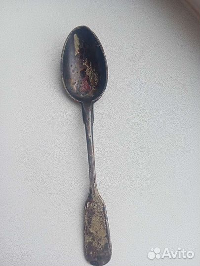 Ложка серебряная
