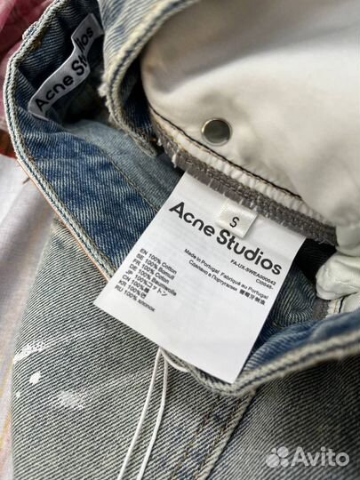 Джинсовые шорты Acne Studios