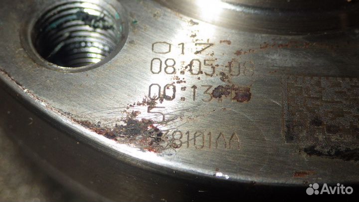 Коленчатый вал 2.0TDI BKD шкода