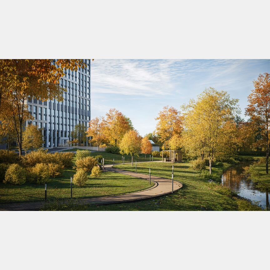 Квартира-студия, 25,6 м², 42/54 эт.