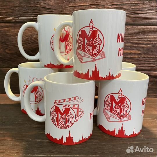 Печать на кружках от 1шт