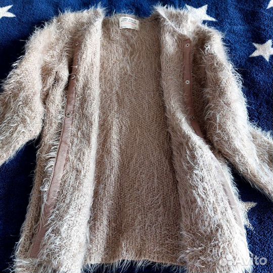 Кофта zara для девочки 128см