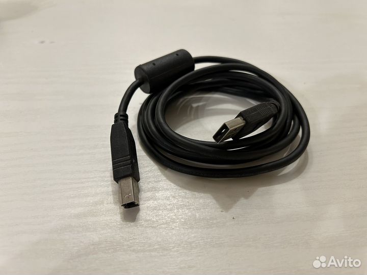 Кабель для принтера USB Type-A - USB Type-B 190 см