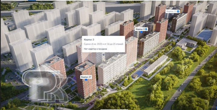 Квартира-студия, 27 м², 16/16 эт.