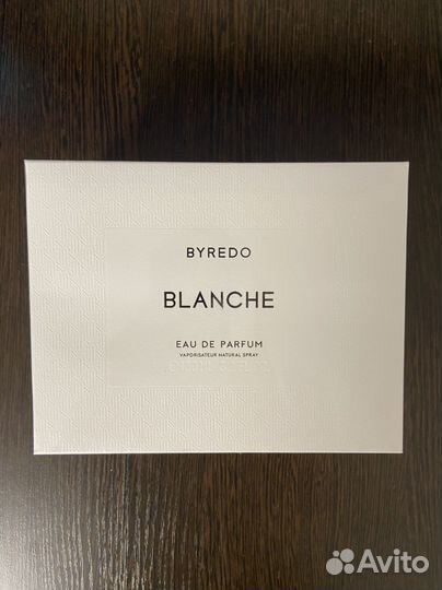 Духи byredo blanche