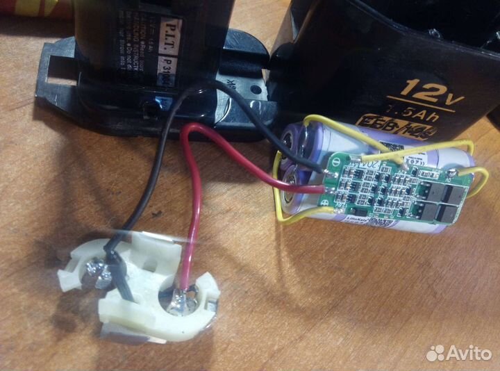 Переделка, ремонт аккамулятора шуруповерта