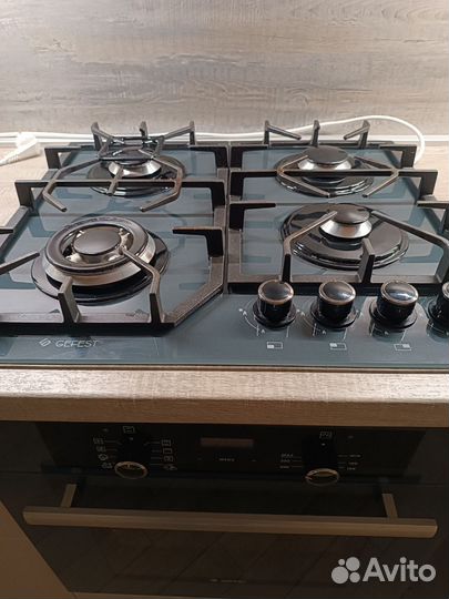 Газовая варочная панель 4 конфорки