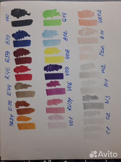 Маркеры Copic Sketch, 22шт