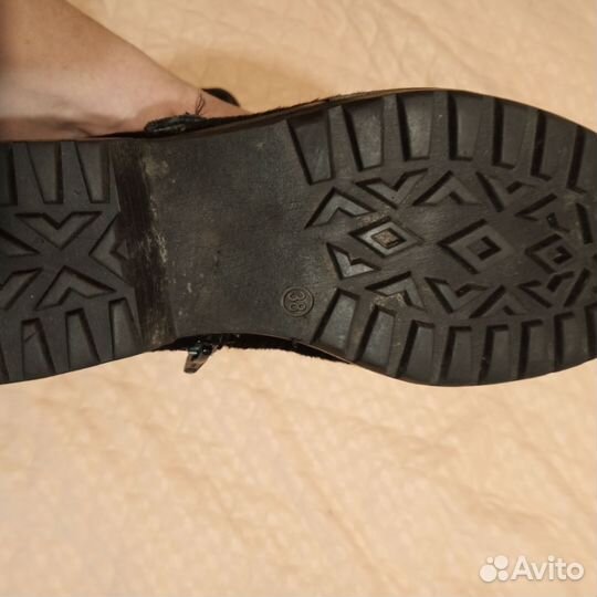 Сапоги женские натуральная кожа 38 размер