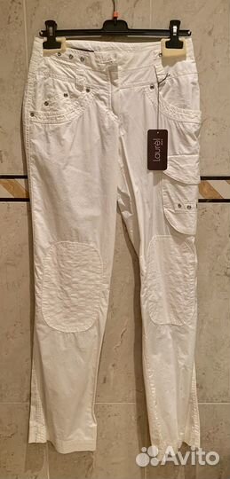 Брюки белые женские