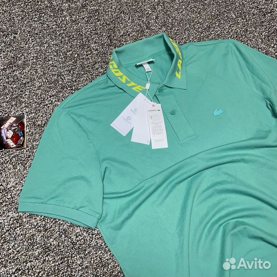 Новое поло Lacoste с заводским браком