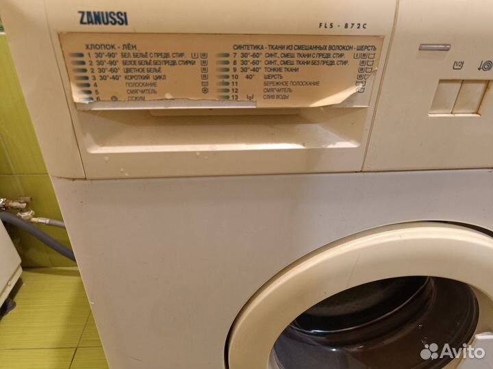 Стиральная машина Zanussi FLS - 872C