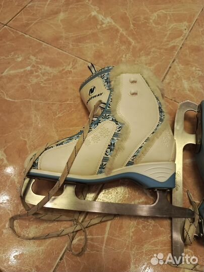 Коньки фигурные nordway 39 размер