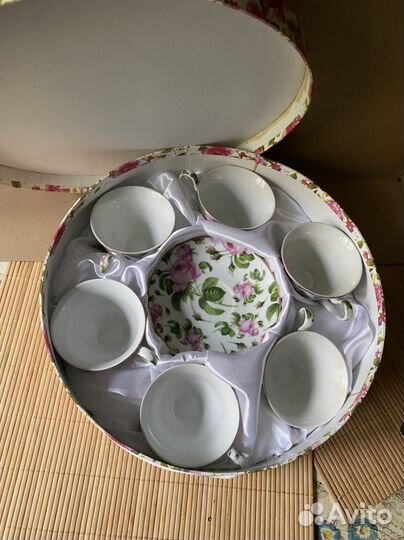 Набор чашек с блюдцами Royal Heritage Porcelain