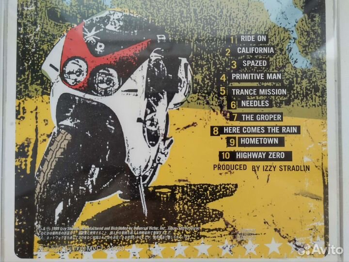 Izzy Stradlin - Ride On /1999/ CD Japan