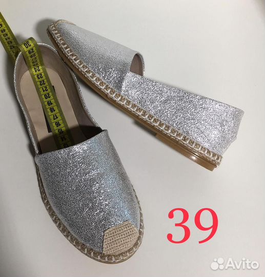 Эспадрильи новые Fox Lame39 размер