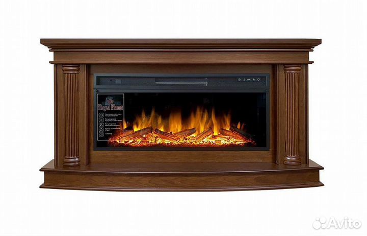 Широкие электрические камины. Рассрочка. Омск