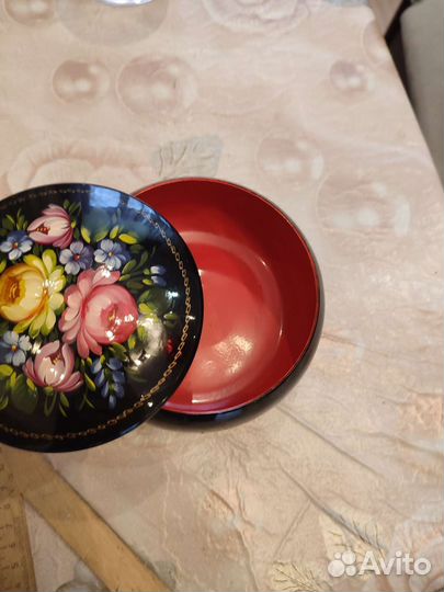 Шкатулка деревянная СССР