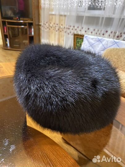 Шапка норковая женская