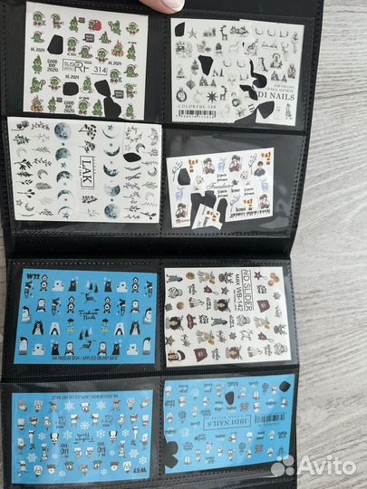 Наклейки для ногтей