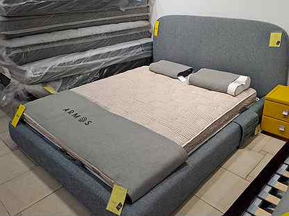 Кровать двухспальная с подьемным механизмом Elza