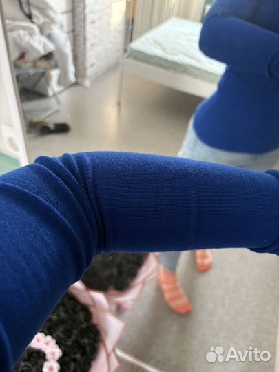 Водолазка синяя