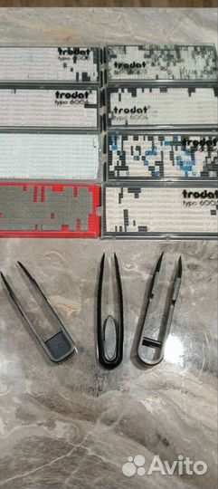 Штемпели самонаборные 2шт