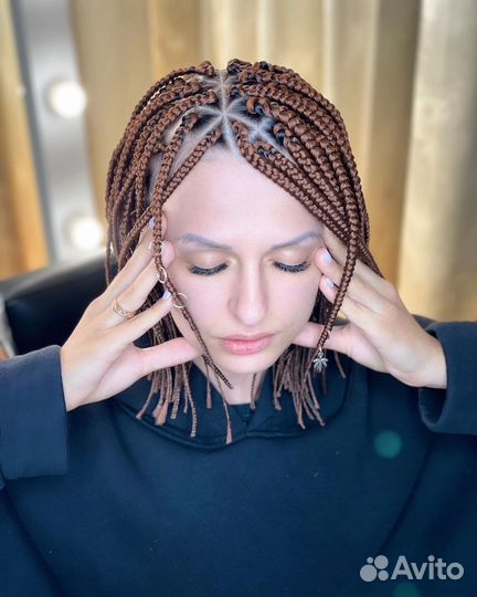 Афрокосы, брейды, афрохвост, боксерские косы