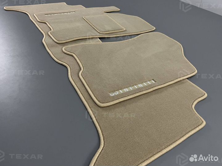 Коврики Infiniti QX56 Бежевые