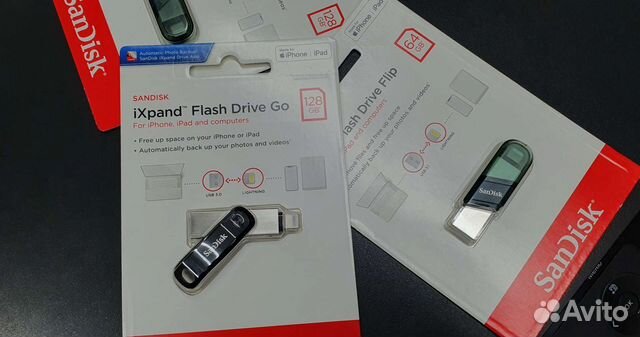 Флешка айфон IXpand Flash Drive Go 128GB iPhone