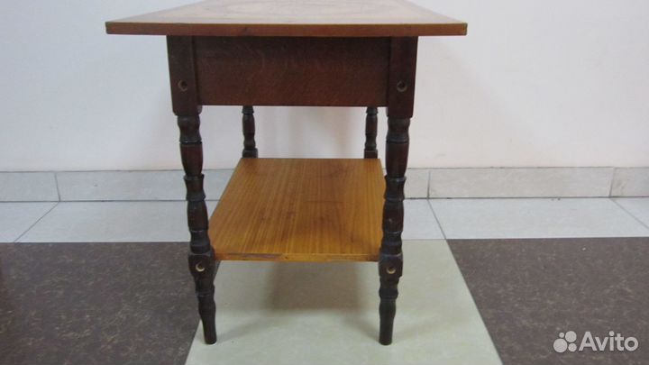 Винтажный Деревянный Журнальный Столик 