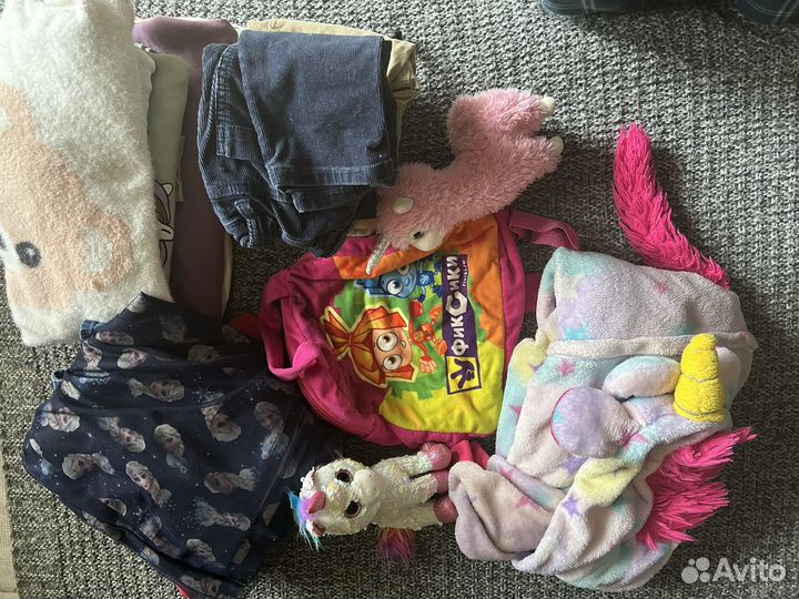 Пакет вещей для девочки 116 122