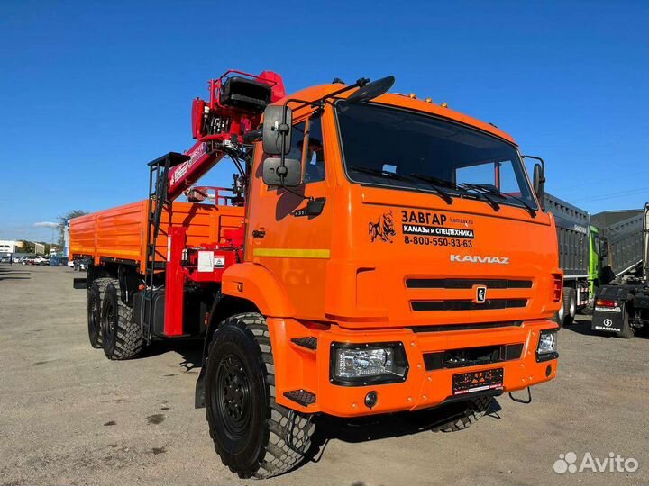 КамАЗ 43118 с КМУ, 2023