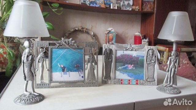 Рамки для фото и подсвечники из Египта