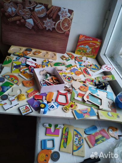 Пазл набор деревянные.Детские