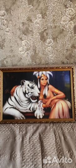 Картина тигр