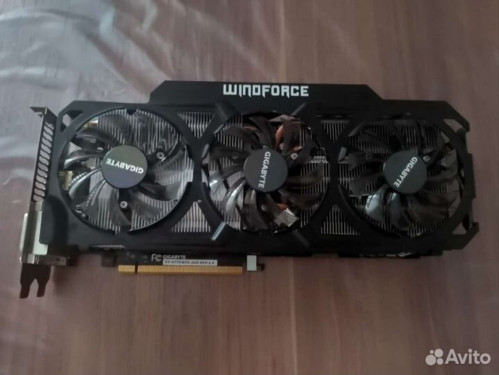 Видеокарта nvidia geforce gtx 770