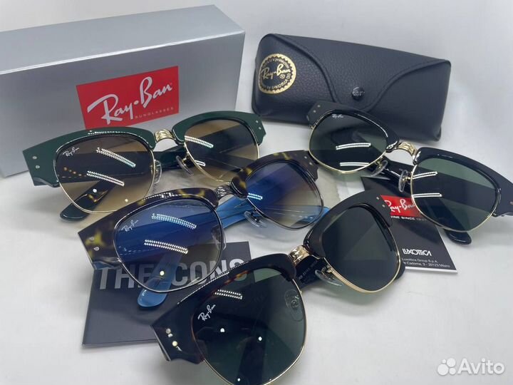 Солнцезащитные RAY BAN Mega Clubmaster - очки