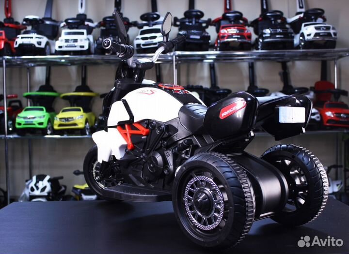 Электромобиль трицикл Детский Moto