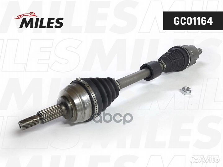 Привод в сборе передний левый renault duster 4x