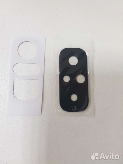 Стекло камеры для Redmi Note 10 4G (черное)