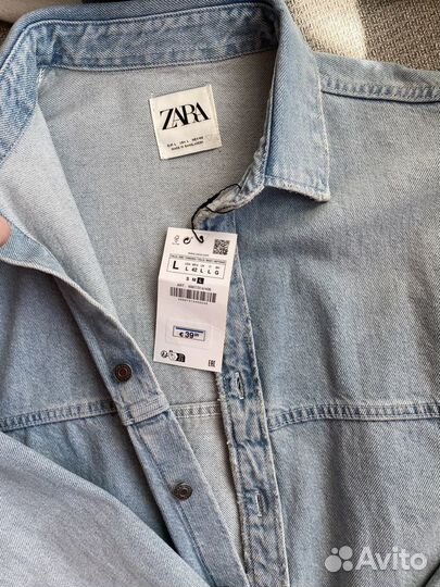 Джинсовая куртка Zara новая